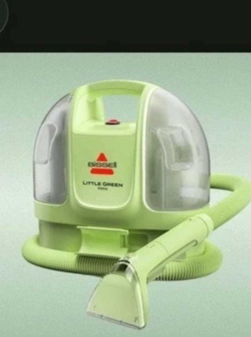 Bissell Little Green Mini Portable Carpet Cleaner Green & Gray